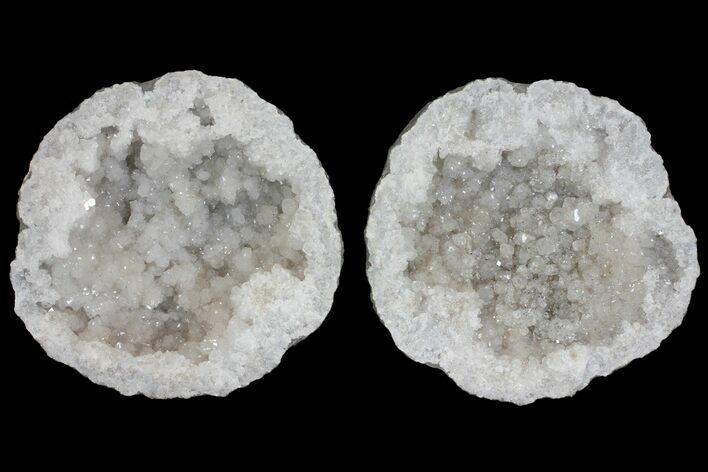 Keokuk Quartz Geode with Calcite & Pyrite Crystals - Missouri #144768